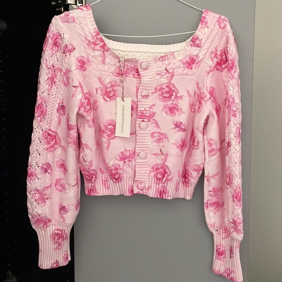 mikki crop sweater pink dreamfields - Picture 2 of 2